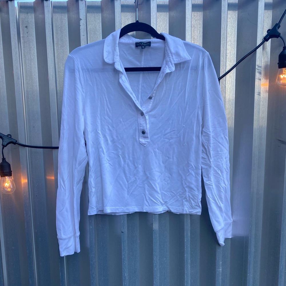 Rag & Bone White Shirt